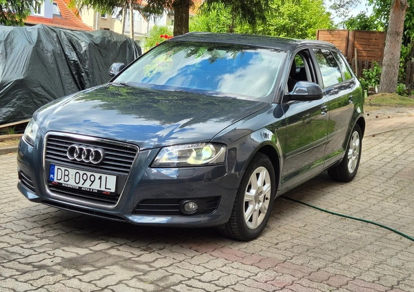 Audi A3 cena 26900 przebieg: 150000, rok produkcji 2009 z Wałbrzych małe 529